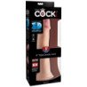 KING COCK - TRIPLE DENSITY DILDO 23 CM