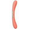 LELO - VIBRADOR DE DOBLE EXTREMO BOOMERANG ROJO CORAL
