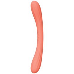 LELO - VIBRADOR DE DOBLE EXTREMO BOOMERANG ROJO CORAL