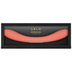 LELO - VIBRADOR DE DOBLE EXTREMO BOOMERANG ROJO CORAL