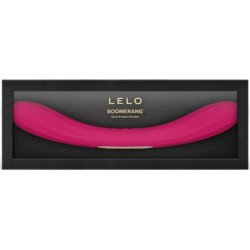 LELO - VIBRADOR DE DOBLE EXTREMO BOOMERANG CEREZA