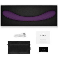 LELO - VIBRADOR DE DOBLE EXTREMO BOOMERANG MORADO