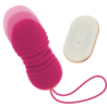 OHMAMA - HUEVO CON CONTROL REMOTO, 7 MODOS, ARRIBA Y ABAJO, ROSA