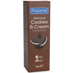 PASANTE - LUBRICANTE A BASE DE AGUA CON SABOR A GALLETAS Y CREMA 75 ML