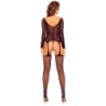 PASSION - BODY STOCKING DE MALLA NEGRA BS125