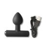 ROCKS-OFF - NOVA ASTRYX TAPON ANAL RECARGABLE PREMIUM Y POTENTE DE 16 FUNCIONES NEGRO