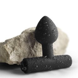 ROCKS-OFF - NOVA ASTRYX TAPON ANAL RECARGABLE PREMIUM Y POTENTE DE 16 FUNCIONES NEGRO