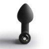 ROCKS-OFF - NOVA ASTRYX TAPON ANAL RECARGABLE PREMIUM Y POTENTE DE 16 FUNCIONES NEGRO