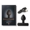ROCKS-OFF - NOVA ASTRYX TAPON ANAL RECARGABLE PREMIUM Y POTENTE DE 16 FUNCIONES NEGRO