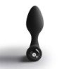 ROCKS-OFF - NOVA SOLARIS TAPON ANAL RECARGABLE, DELGADO Y POTENTE, 16 FUNCIONES, NEGRO