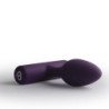 ROCKS-OFF - NOVA SOLARIS TAPON ANAL RECARGABLE, DELGADO Y POTENTE, 16 FUNCIONES, COLOR MORADO
