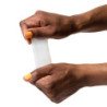 ROMP - MOSH TRANSPARENT MALE MASTURBATOR WITH 6 CM REVERSBLE SHEATH