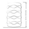 ROMP - MOSH MASTURBADOR MASCULINO TRANSPARENTE CON FUNDA REVERSIBLE DE 6 CM