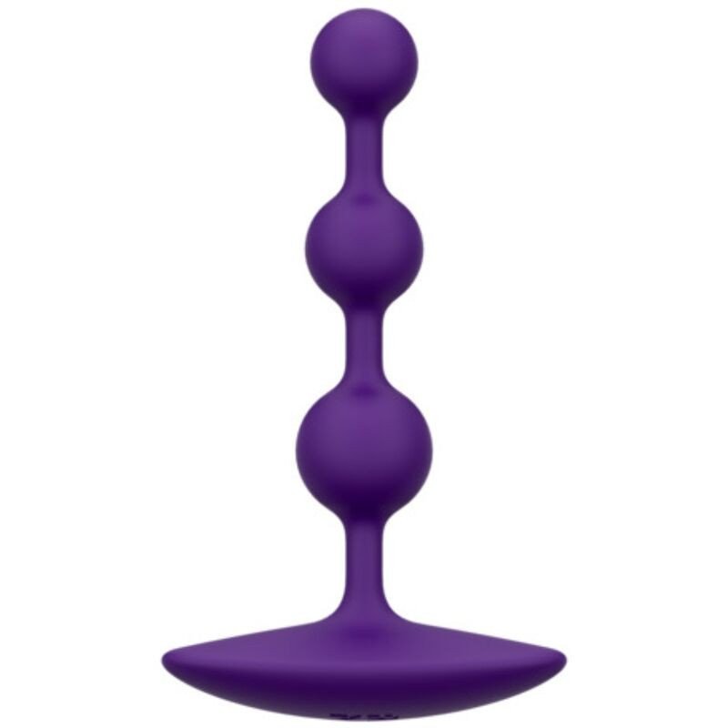 ROMP - AMP PERLAS ANALES DE SILICONA FLEXIBLES MORADAS 12,5 CM MORADO