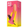ROMP - DILDO DE SILICONA DIZI CON VENTOSA TRICOLOR 18 CM