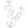 ROMP - DILDO DE SILICONA DIZI CON VENTOSA TRICOLOR 18 CM