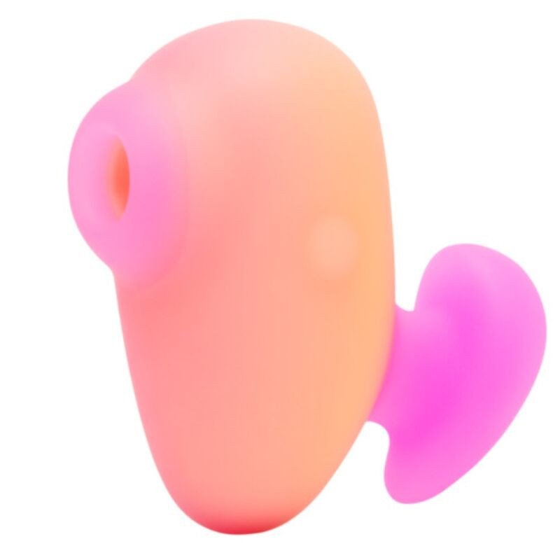 ROMP - VIBRADOR DE DEDO RECARGABLE CON SUCCIÓN CLITORAL KISS