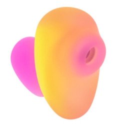 ROMP - VIBRADOR DE DEDO RECARGABLE CON SUCCIÓN CLITORAL KISS