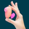 ROMP - VIBRADOR DE DEDO RECARGABLE CON SUCCIÓN CLITORAL KISS