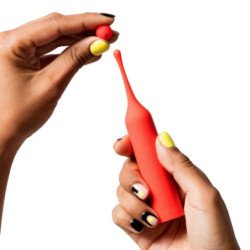 ROMP - POP ESTIMULADOR CLITORAL DE ALTA FRECUENCIA ROJO