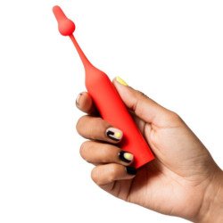 ROMP - POP ESTIMULADOR CLITORAL DE ALTA FRECUENCIA ROJO