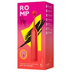 ROMP - POP ESTIMULADOR CLITORAL DE ALTA FRECUENCIA ROJO