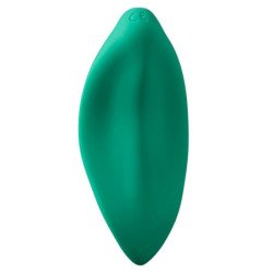 ROMP - VIBRADOR DE ONDAS ESTIMULADOR CLITORAL FORMA ERGONÓMICA VERDE AGUA
