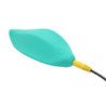 ROMP - VIBRADOR DE ONDAS ESTIMULADOR CLITORAL FORMA ERGONÓMICA VERDE AGUA