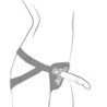 ROMP - ARNÉS PICCOLO + DILDO DE SILICONA CON VENTOSA TRICOLOR DE 14 CM