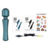 ROMP - VIBRADOR MINI DE VARILLA PRESTO CON CABEZAL FLEXIBLE VERDE