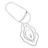ROMP - ESTIMULADOR CLITORAL GRATIS CON TAPA, 10 NIVELES, RECARGABLE, COLOR MORADO