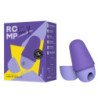 ROMP - ESTIMULADOR CLITORAL GRATIS CON TAPA, 10 NIVELES, RECARGABLE, COLOR MORADO