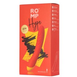 ROMP - VIBRADOR MULTIFUNCIÓN PARA EL PUNTO G HYPE ROJO