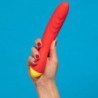 ROMP - VIBRADOR MULTIFUNCIÓN PARA EL PUNTO G HYPE ROJO