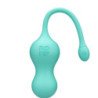 ROMP - HUEVO VIBRATORIO MULTIFUNCIONAL CELLO TURQUESA CON CONTROL REMOTO