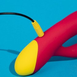 ROMP - VIBRADOR RECARGABLE DE CONEJO JAZZ ROJO