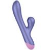 ROMP - PULSE RABBIT VIBRADOR DOBLE DE PUNTO G AZUL ELÉCTRICO