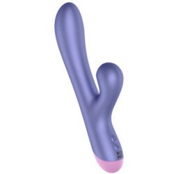 ROMP - PULSE RABBIT VIBRADOR DOBLE DE PUNTO G AZUL ELÉCTRICO