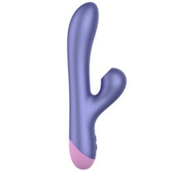 ROMP - PULSE RABBIT VIBRADOR DOBLE DE PUNTO G AZUL ELÉCTRICO