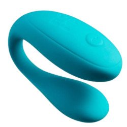 ROMP - VIBRADOR DE PAREJAS TURQUESA PARA UNIR