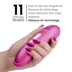 WOMANIZER - ESTIMULADOR CLITORAL PRO VIBRANTE ROSA