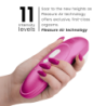 WOMANIZER - ESTIMULADOR CLITORAL PRO VIBRANTE ROSA