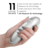 WOMANIZER - ESTIMULADOR CLITORAL PRO VIBRANTE GRIS PLATA
