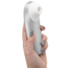 WOMANIZER - ESTIMULADOR CLITORAL PRO VIBRANTE GRIS PLATA