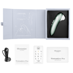 WOMANIZER - PRO VIBRANT CLITORAL STIMULATOR SAGE GREEN