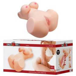 TORO LOCO - ANNIE XXL MASTURBADORA VAGINAL Y ANAL CON PECHOS DE CARNE
