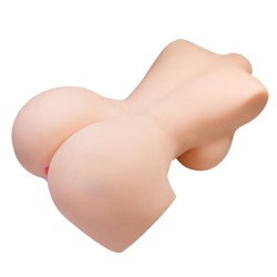 TORO LOCO - ANNIE XXL MASTURBADORA VAGINAL Y ANAL CON PECHOS DE CARNE