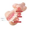 TORO LOCO - ANNIE XXL MASTURBADORA VAGINAL Y ANAL CON PECHOS DE CARNE