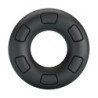 CRAZY BULL - ANILLO PARA PENE DE SILICONA SUPER SUAVE BERTRAM NEGRO