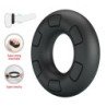 CRAZY BULL - ANILLO PARA PENE DE SILICONA SUPER SUAVE BERTRAM NEGRO